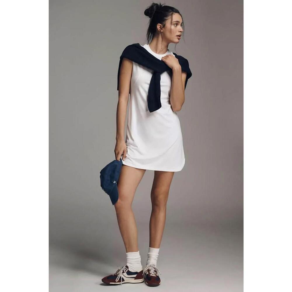 Varley Women’s Naples’s Classic White Sleeveless‎ Athleisure Dress Sz XS